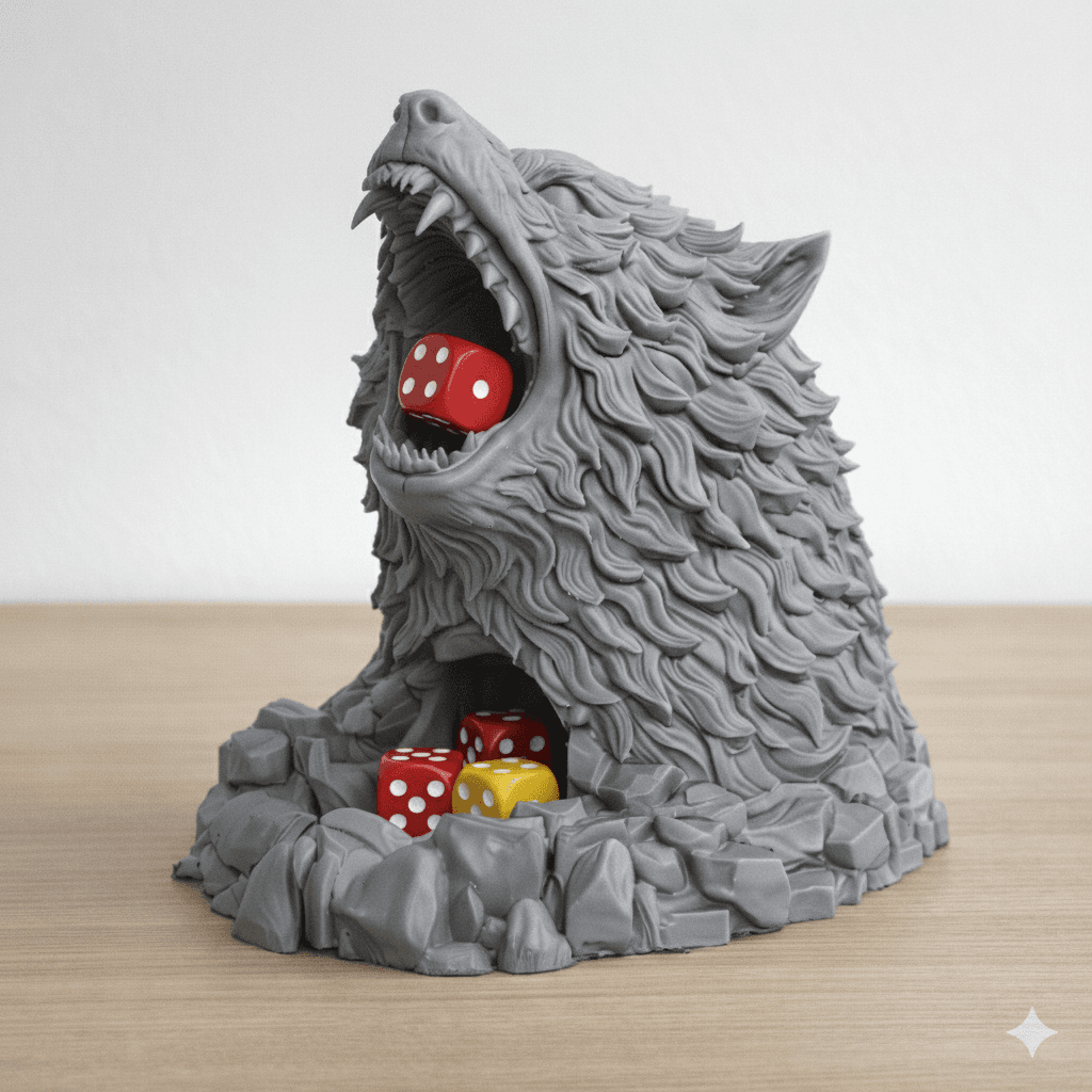 Wolf Dice tower
