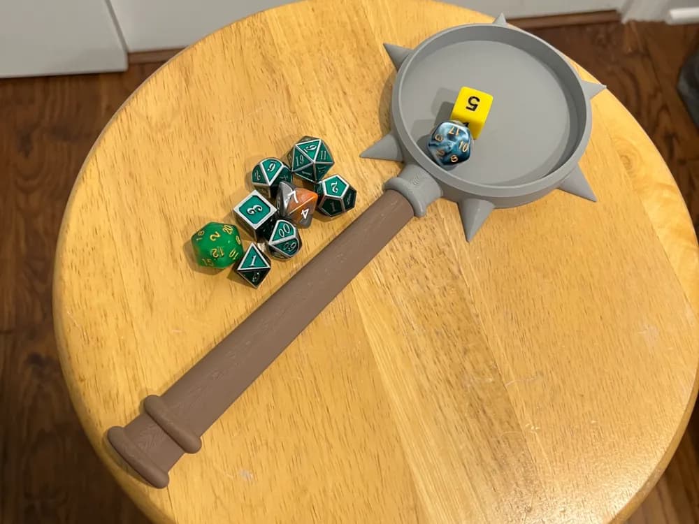 DnD Morningstar Dice Tray