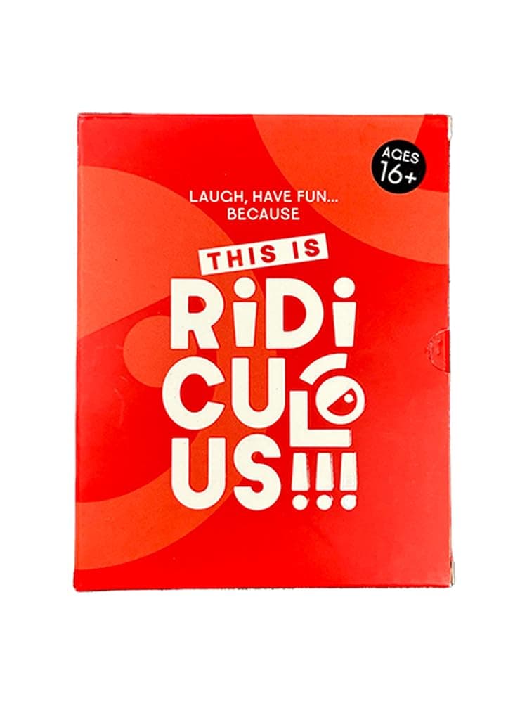 This is Ridiculous game with Travel box