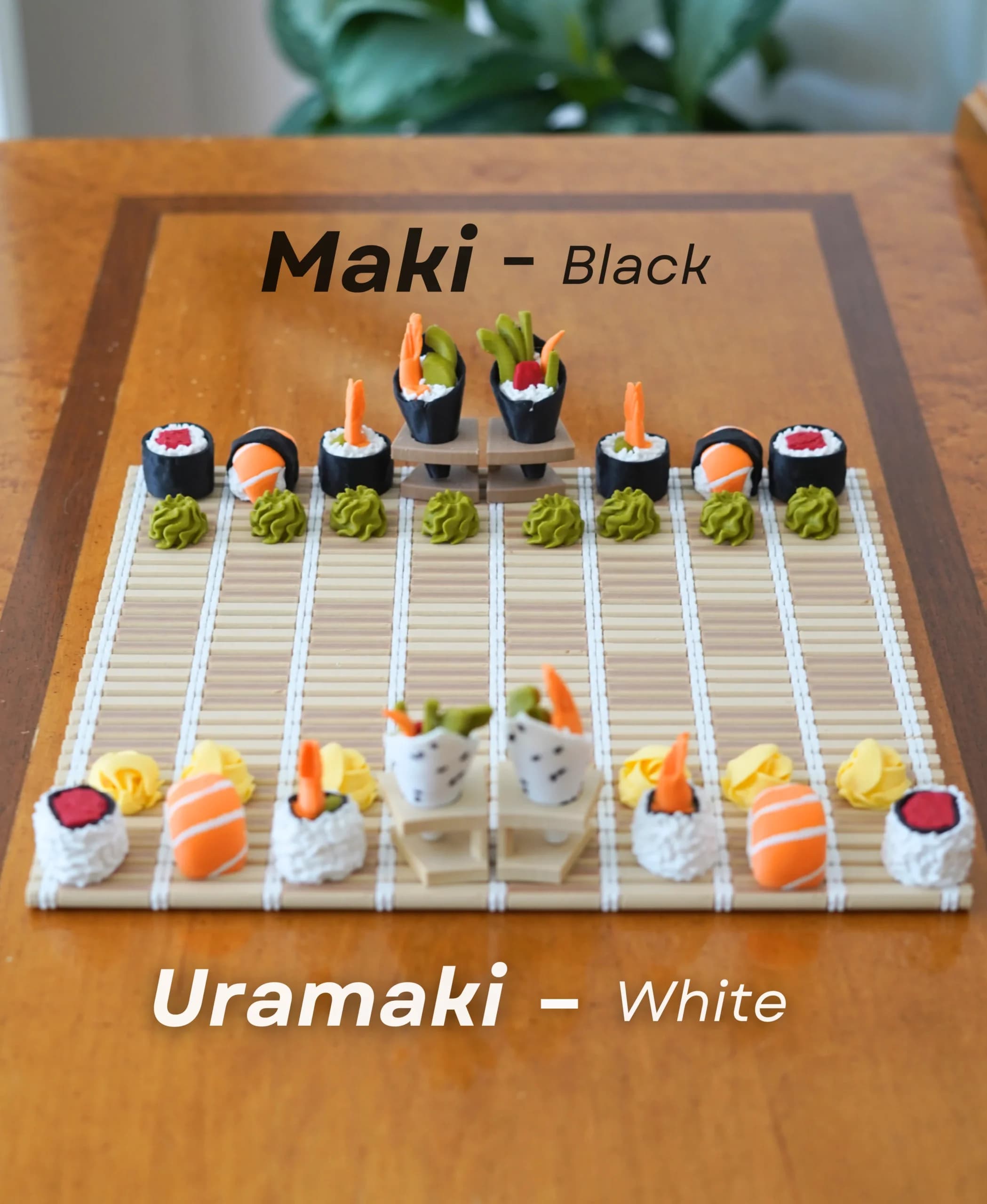 Sushi Themed Chess Set