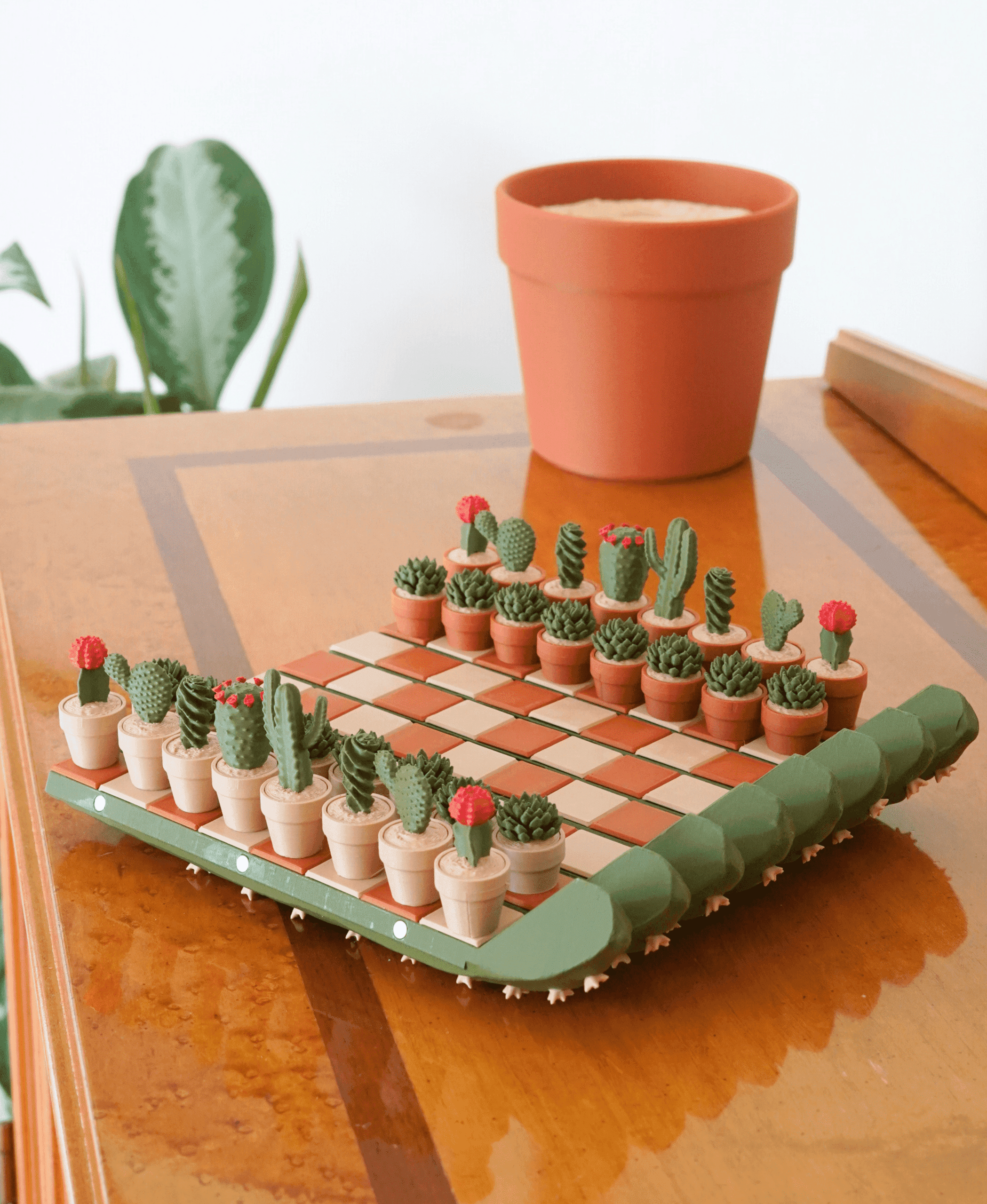 Cactus Chess Set