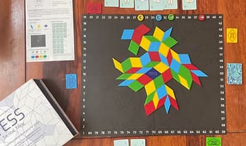 Tess Board game view 1