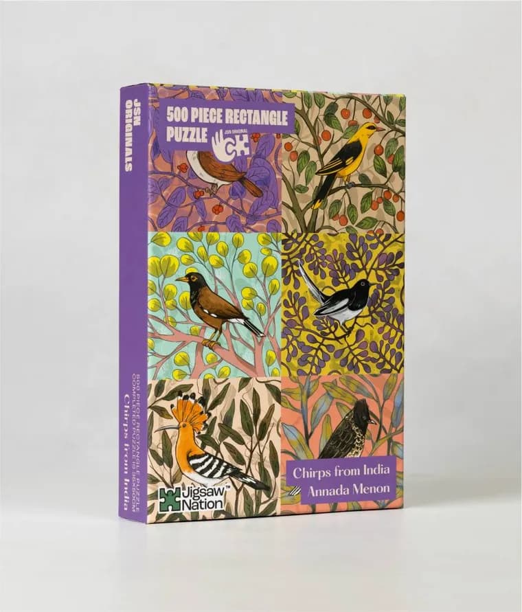 Chirps from India 500 Piece puzzle