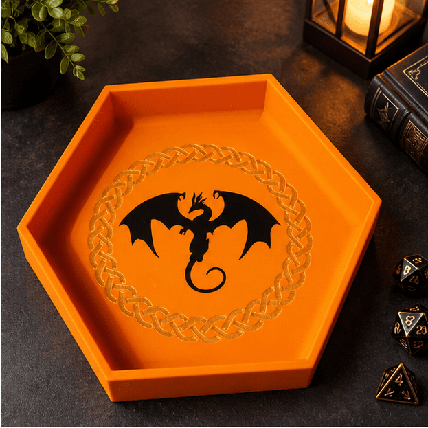 Celtic Drake Tray view 1