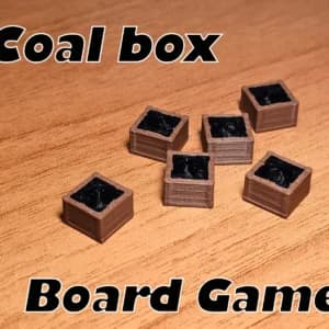 Universal Tokens - Coal box view 1