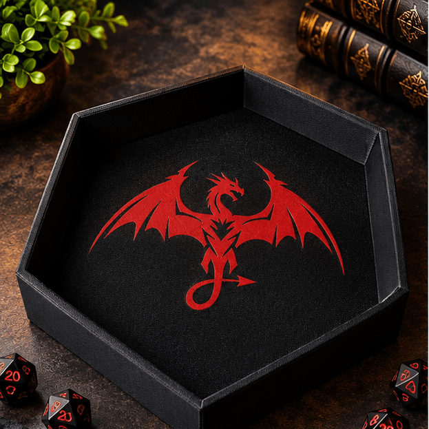 Red Dragon Dice Tray view 1
