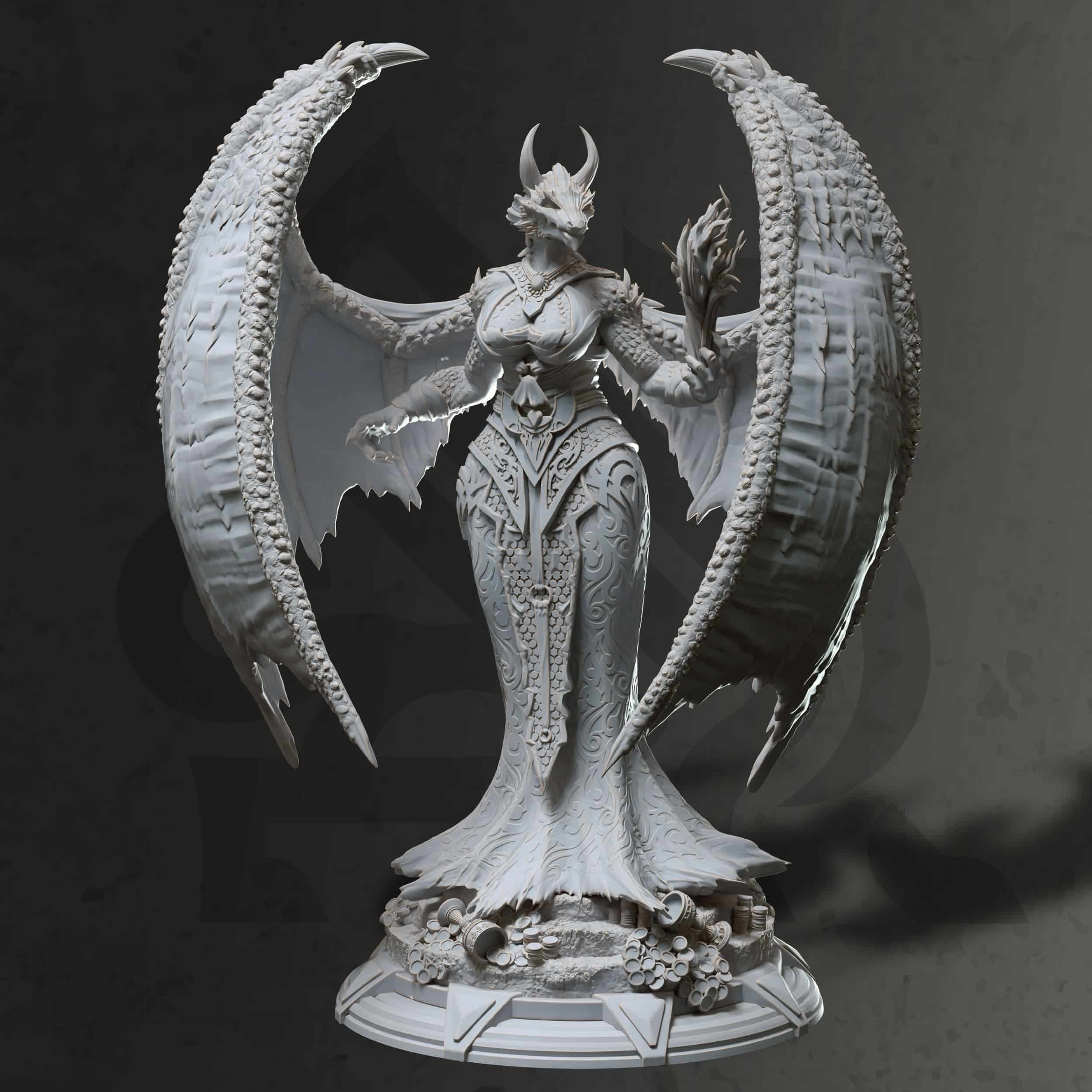 Tharvaya – Dragon Warlock view 1