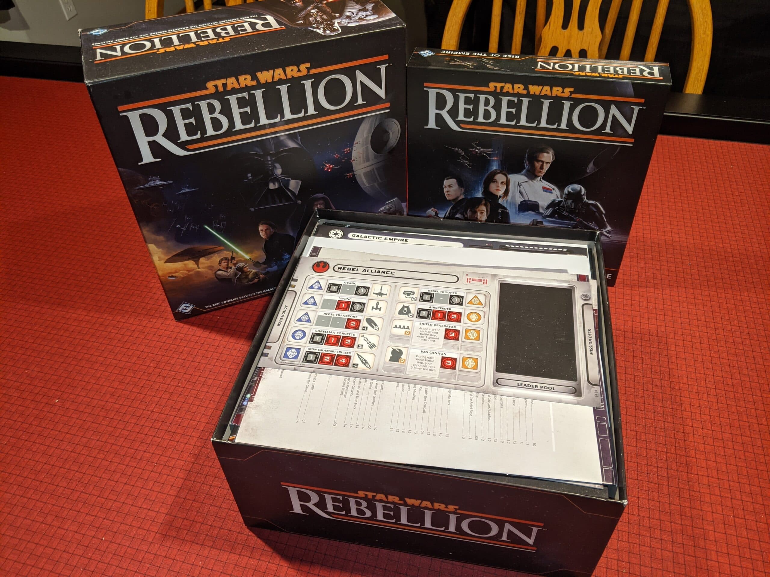 Star Wars Rebellion Insert view 1