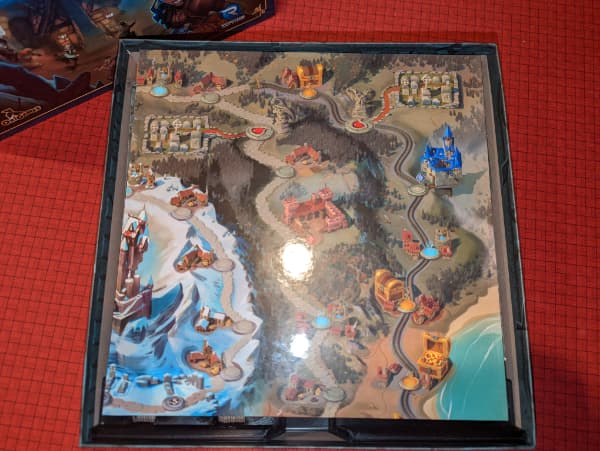 The Hunger Board game Insert view 1