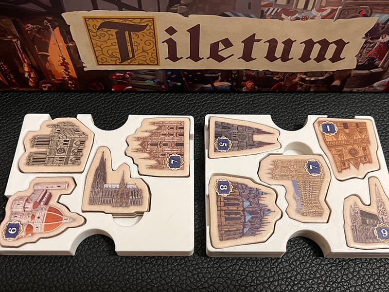 TILETUM Boardgame Organizer Insert view 1