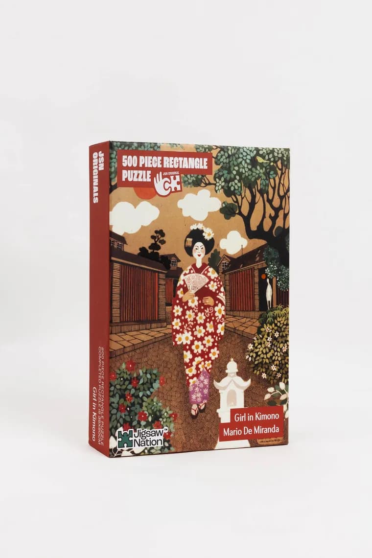 Girl in Kimono 500 piece puzzle
