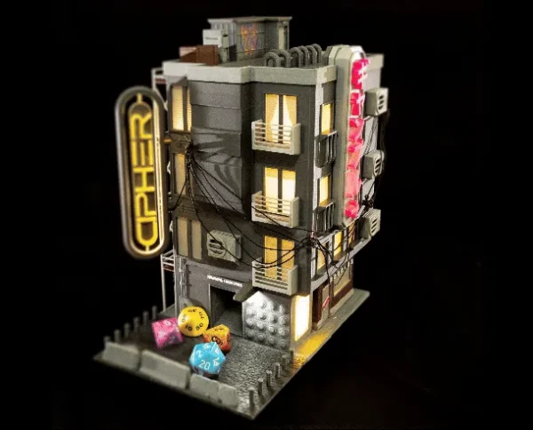 Cyberpunk Dice tower - Image 4