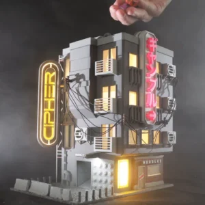 Cyberpunk Dice tower