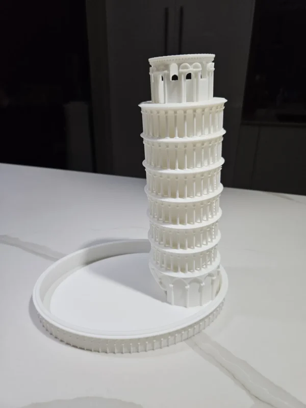 Leaning Dice tower of pisa