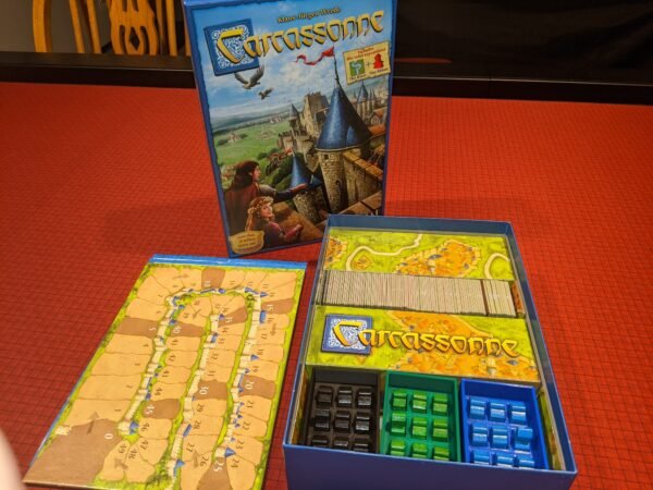 Carcassonne Board Game Box Insert - Image 2