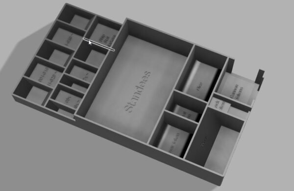 Forgotten Waters Board Game Insert - Image 3