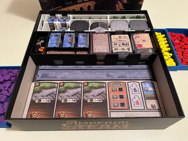 Imperial Steam Boardgame Insert - Image 2