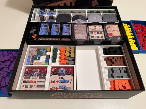 Imperial Steam Boardgame Insert - Image 3