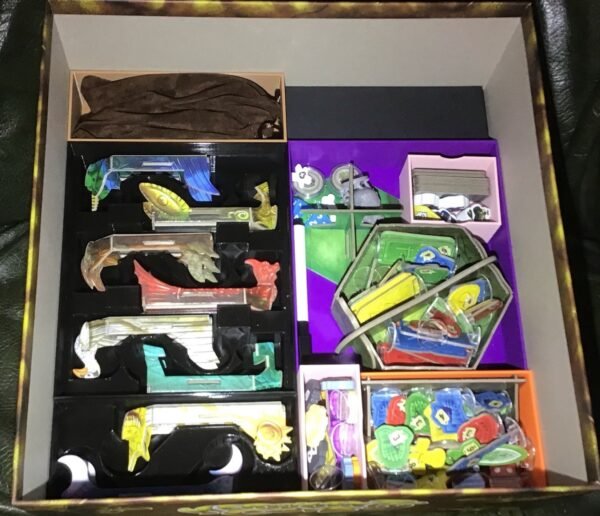Merchants Cove board game insert