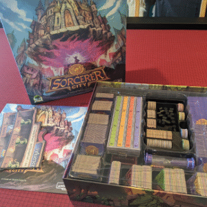 Sorcerer City Board Game Box Insert