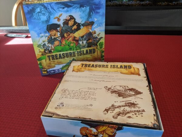 Treasure Island Board Game Box Insert