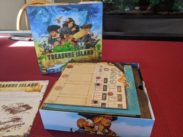 Treasure Island Board Game Box Insert - Image 2