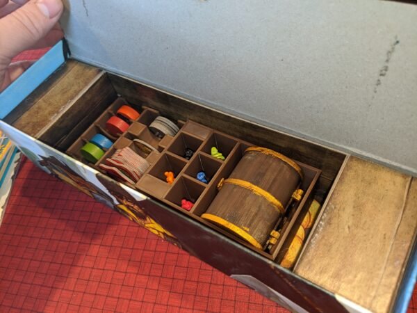 Treasure Island Board Game Box Insert - Image 7