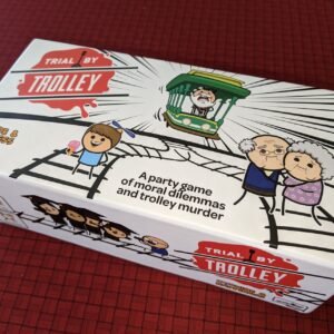 Trial By Trolley Board Game Box Insert