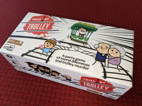 Trial By Trolley Board Game Box Insert