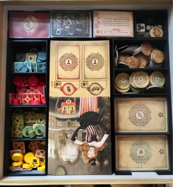 Trickerion boardgame insert