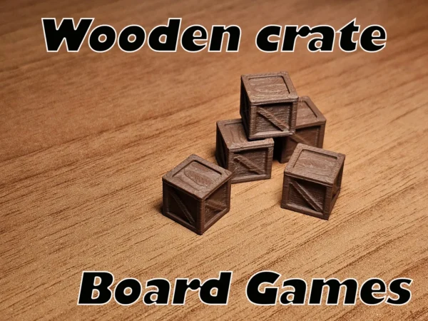 Universal Tokens - Wooden Crate