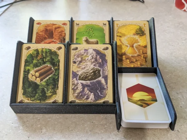 Card draw deck - Catan Edition