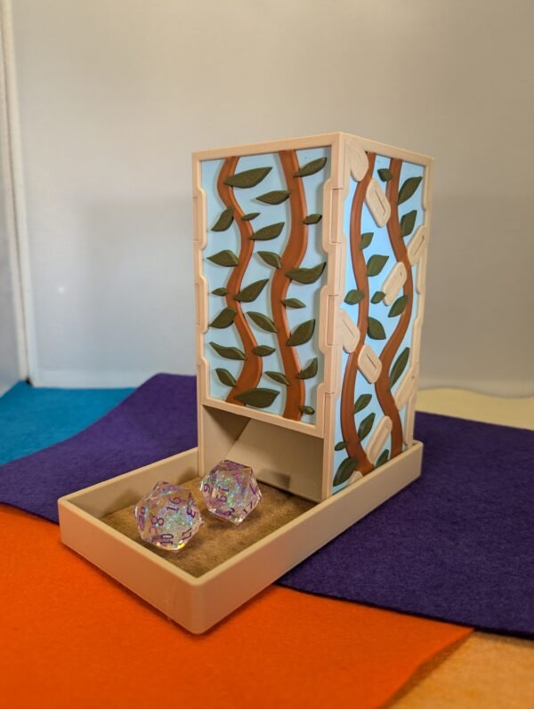 Collapsible Creeper Dice tower