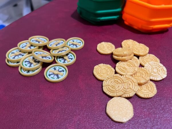 Lost ruins of Arnak Coin & Compass Tokens