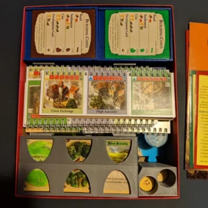 Catan Insert - Base + Seafarers + Cities and Knights + 5-6 Expansion