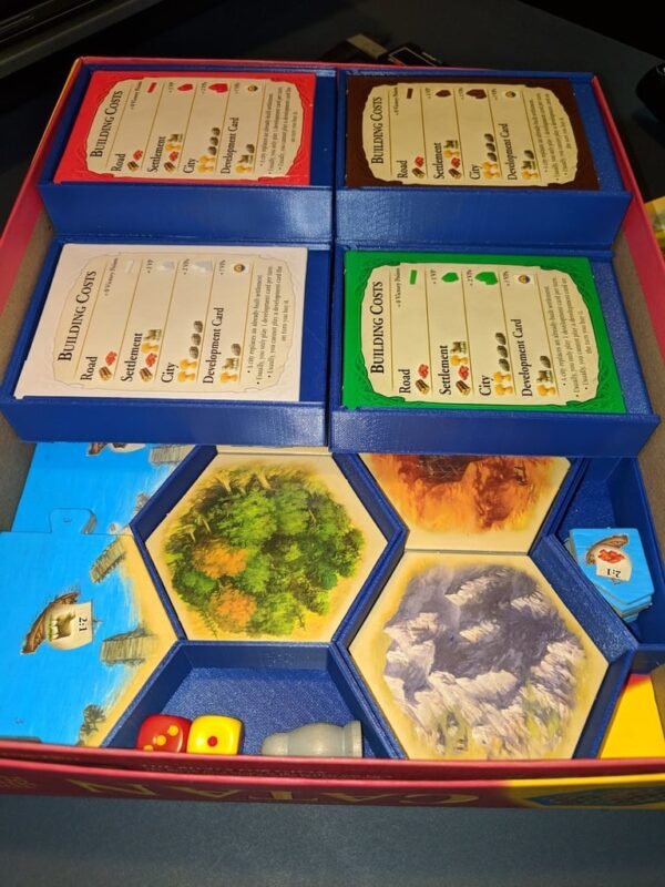 Catan Insert - Base + Seafarers + Cities and Knights + 5-6 Expansion - Image 5