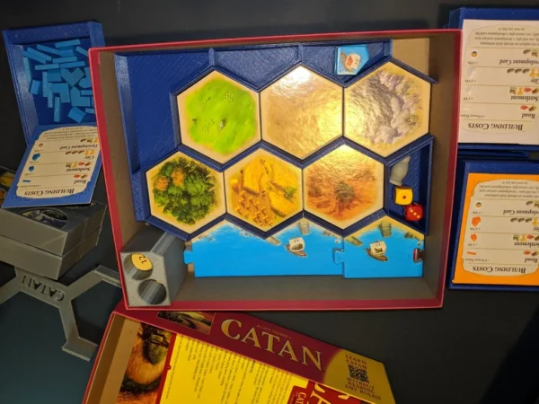 Catan Insert - Base + Seafarers + Cities and Knights + 5-6 Expansion - Image 8