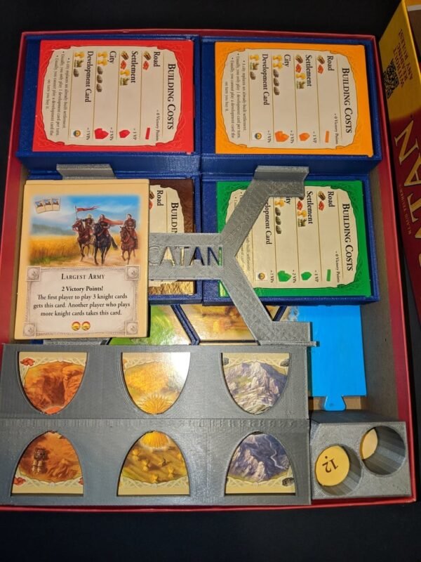 Catan Insert - Base + Seafarers + Cities and Knights + 5-6 Expansion - Image 3