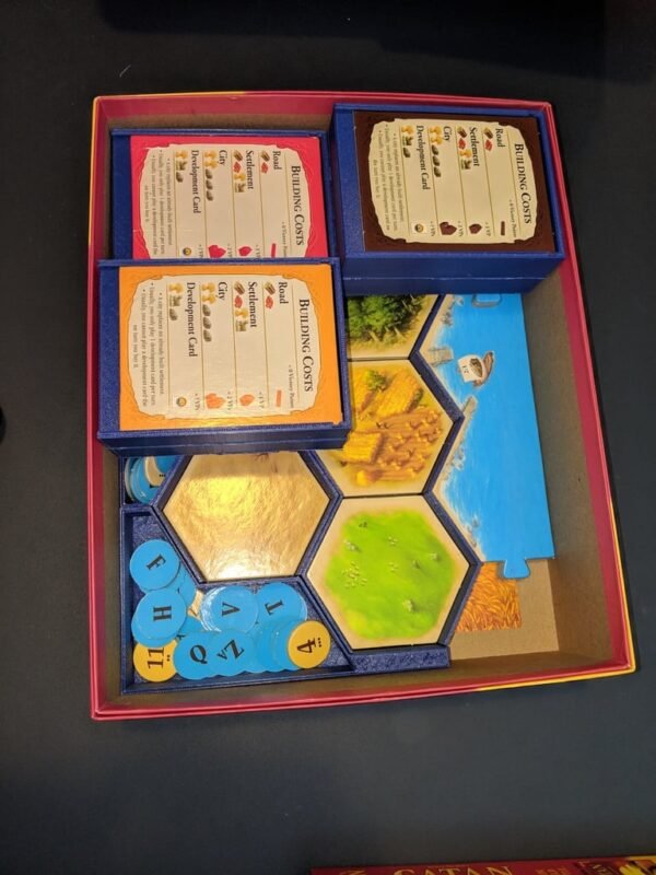 Catan Insert - Base + Seafarers + Cities and Knights + 5-6 Expansion - Image 11