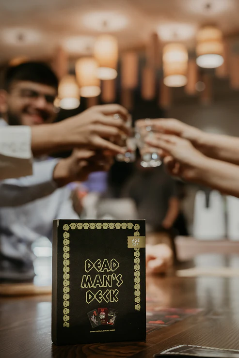 Dead man's Deck game with travel box