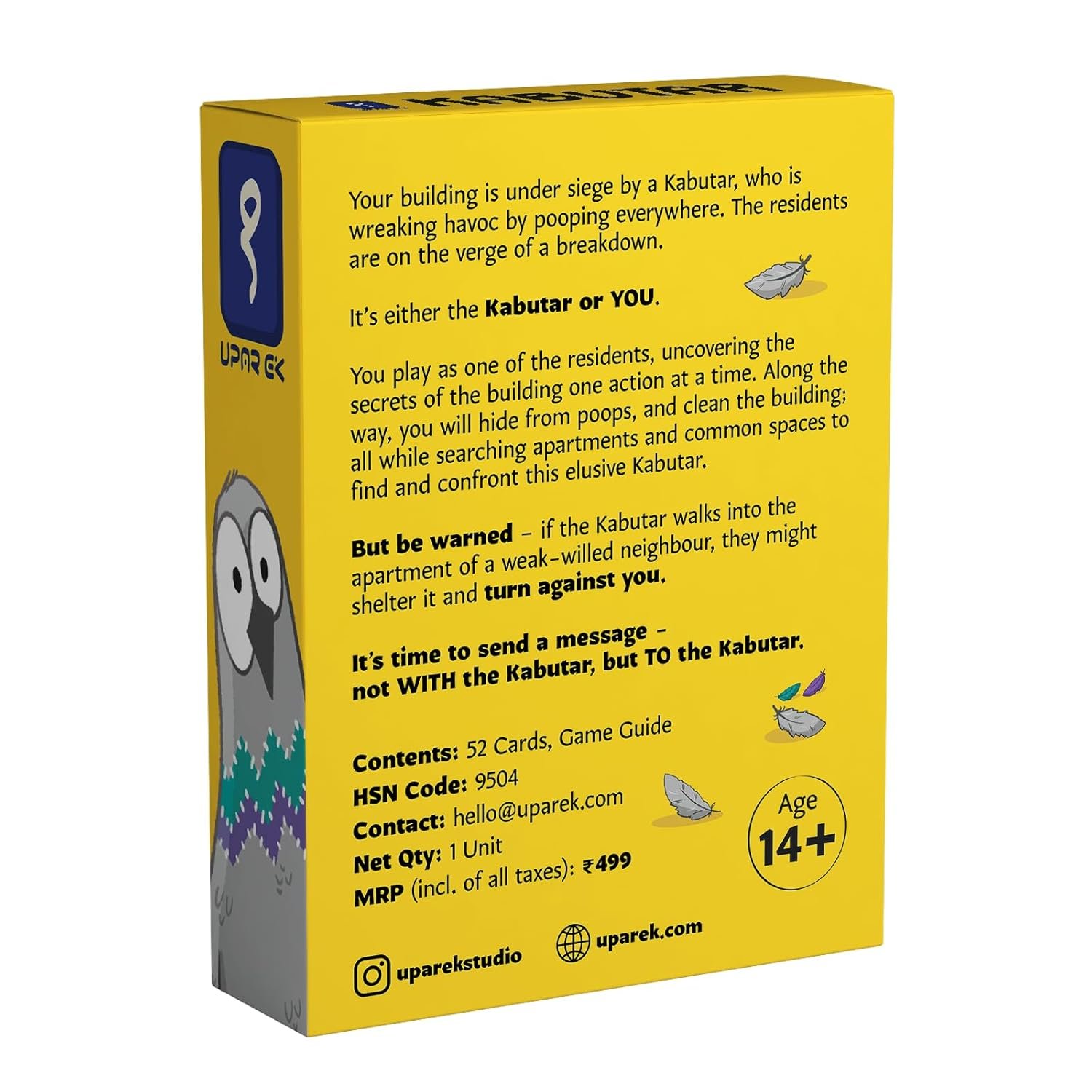 Kabutar game with Box case - Image 4