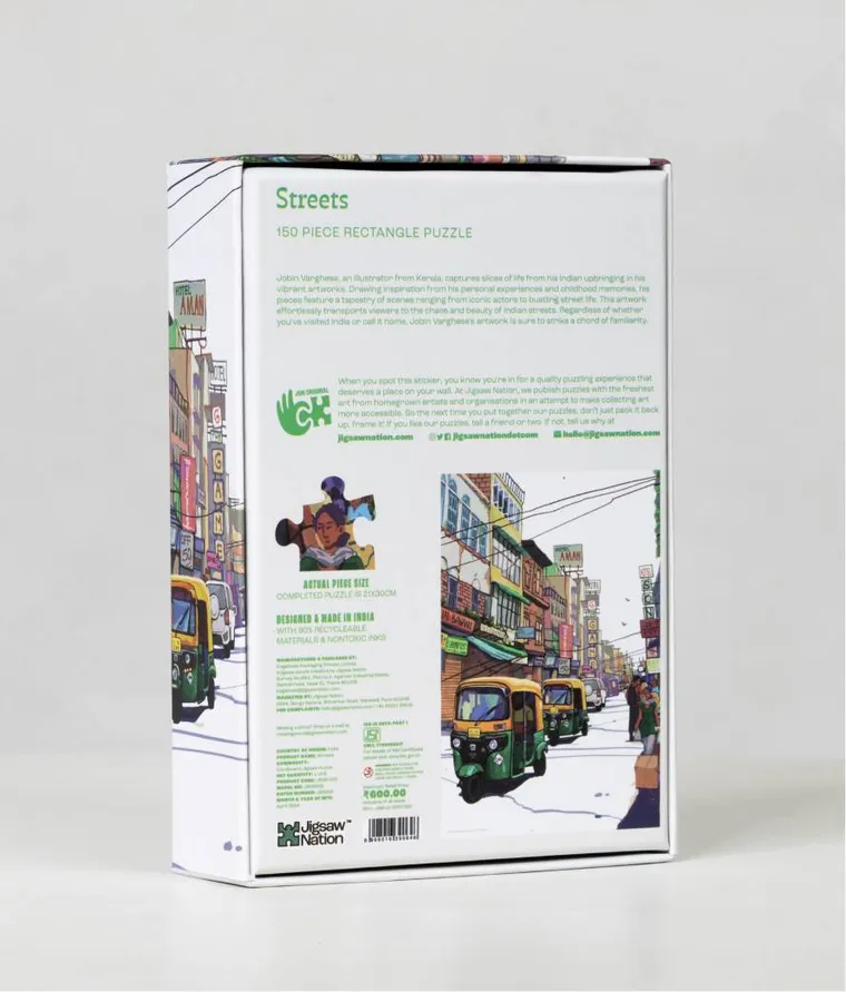 Streets | 150 pc Jigsaw Puzzle - Image 2