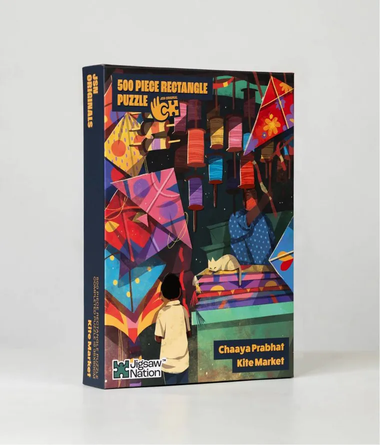 Kite Market 500 piece puzzle
