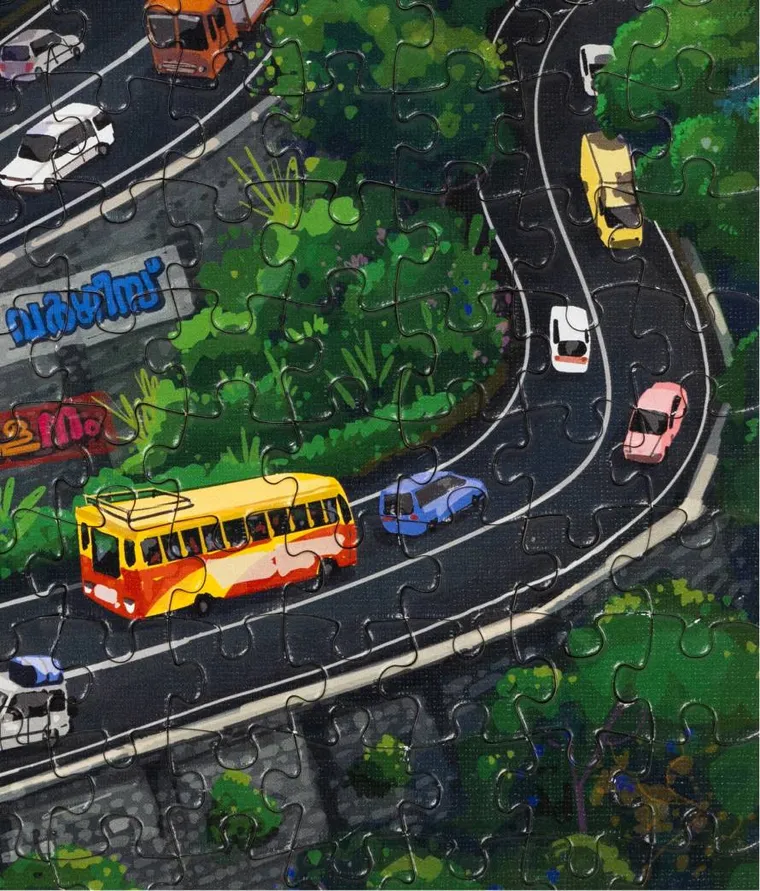 Wayanad Churam | 150 pc Jigsaw Puzzle - Image 5