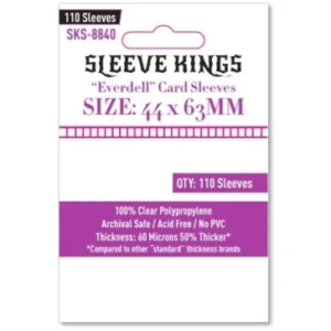 Sleeve Kings: Everdell Mini Card Sleeves 44mm x 63mm (110)