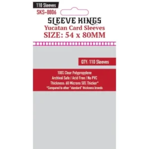 Yes Papa Games: Yucatan Sleeves 54mm x 80mm (110)