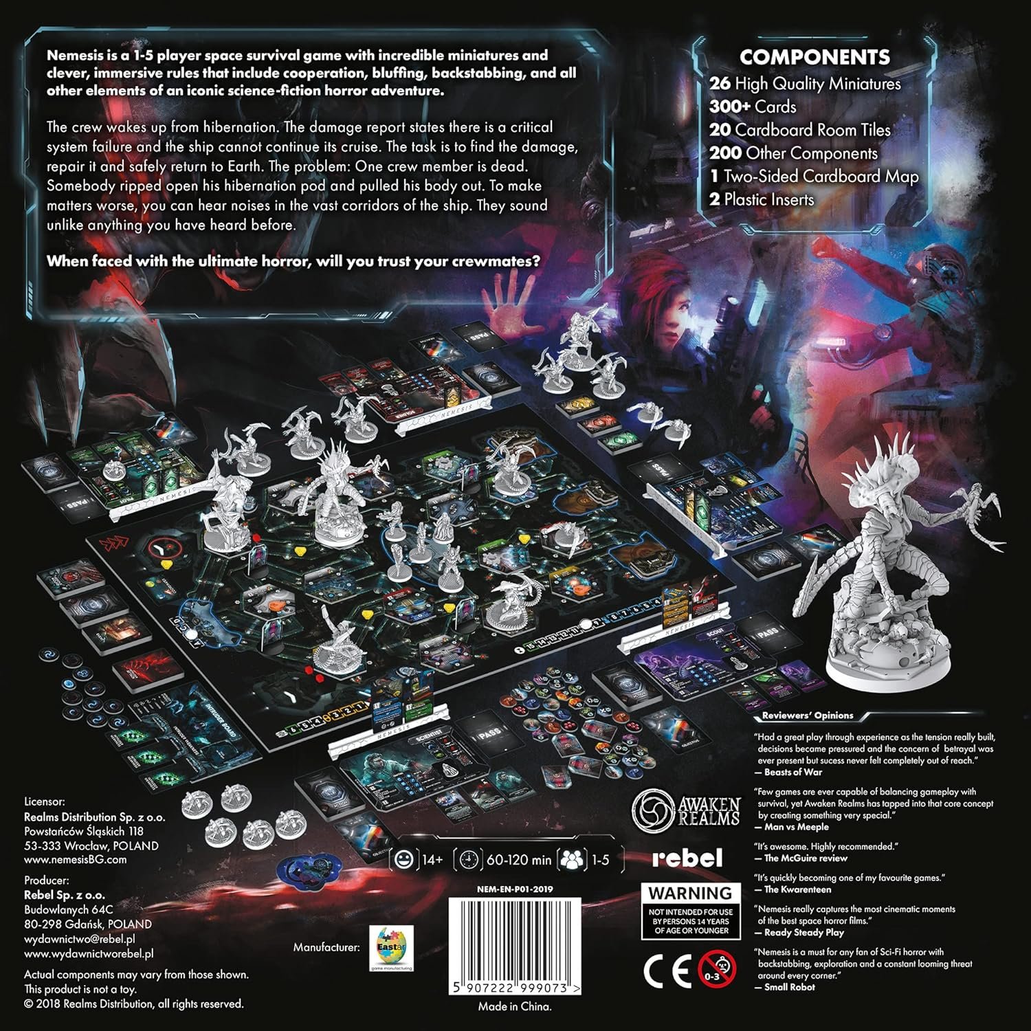 Nemesis – Sci-Fi Survival Horror Board Game - Image 3