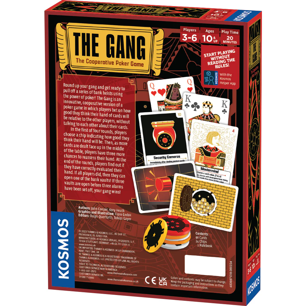 The Gang – Cooperative Poker Deduction Board Game - Image 4